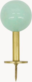 Cabides de parede em metal artesanal Ball, conjunto de 2