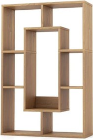 Estante sala geométrica de 7 cubos 60 x 20 x 90 cm Natural