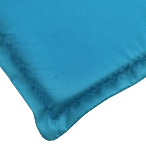 Almofadão p/ espreguiçadeira 200x70x3 cm tecido oxford azul