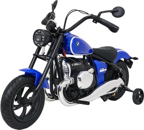 Mota elétrica para crianças 24V BMW R18, Rodas	ar bombeado Azul