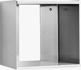 Estante de parede em aço inoxidável Taper