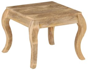 Mesa de apoio 45x45x40 cm madeira de mangueira maciça