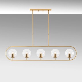 Chandelier Jewel – Dourado Brilhante – 122 x 15 cm