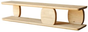 Prateleira de Parede Modena – Carvalho – 120x30x24 cm