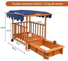Caixa de areia para crianças Casa de Brincar infantil Jardim Exterior