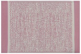 Tapete de exterior rosa 120 x 180 cm BALLARI Beliani