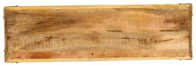 Mesa consola 100x30x75 cm madeira de mangueira maciça