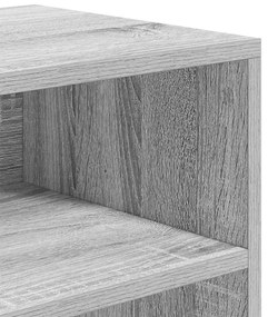 Estante cinzento sonoma 60x30x71,5 cm derivados de madeira