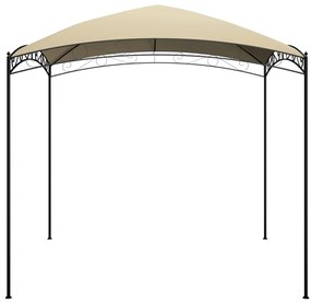 Gazebo 3x3x2,65 m 180 g/m² creme