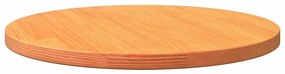 Tampo de mesa redondo Ø70x2,5 cm pinho maciço castanho-mel