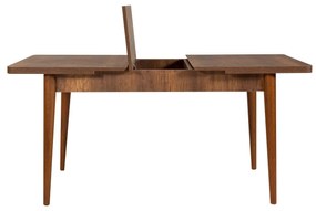 Conjunto de Mesa de Jantar Extensível e Cadeiras Vina – Nogueira Pedra