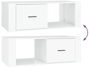 Mesa de centro 100x50,5x35 cm derivados de madeira branco