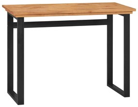 vidaXL Secretária 100x45x75 madeira de teca maciça