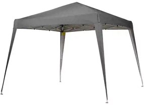 Outsunny Tenda Dobrável Tenda com Desenho Pop Up para Jardim Campismo Festas Eventos Aço e Oxford 297x297x250 cm Cinza | Aosom Portugal