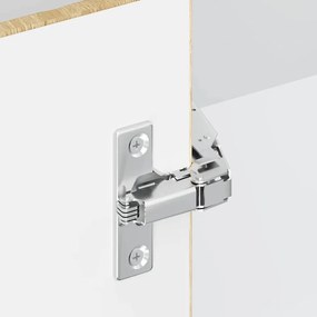 Cozinha Armário de canto de parede Kalmar derivados de madeira