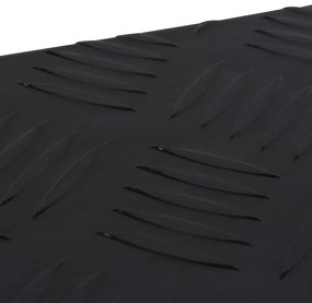 Caixa de alumínio 485x140x200 mm preto