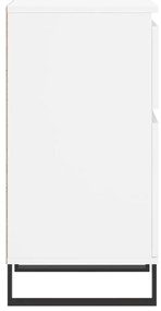 Aparadores 2 pcs 40x35x70 cm derivados de madeira branco