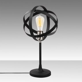 Candeeiro de Mesa Gezegen – Níquel Preto – Diâmetro 24 cm x Altura 50
