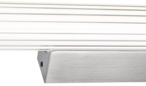 Candeeiro de Parede Retro Gunmetal 80.4cm incl. LED IP44 - Coco Retro