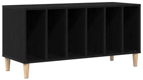 Armário de Registro vidaXL Madeira de Carvalho Preto 100x38x48 cm Made