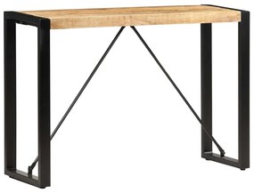 Mesa consola 110x35x76 cm madeira de mangueira maciça