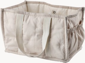 Cesto de arrumação artesanal em algodão oragânico Diaper Caddy