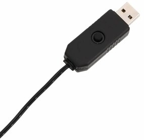 Decoração árvore de Natal c/ luz e estacas 80 luzes LED 60 cm