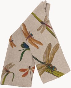 Panos de cozinha em linho Lakeside Dragonflies, conjunto de 2