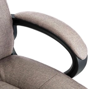 Cadeira de escritório XL Sparta Fabric Taupe