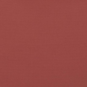 Para-sol estilo vela tecido oxford triangular 5x5x6 m terracota