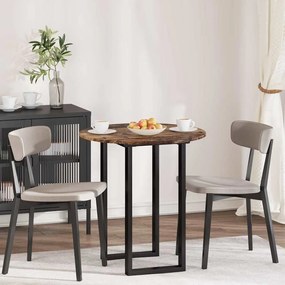 vidaXL Tampo de Mesa Madeira antiga 70 x 70 x 1,5 cm