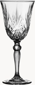 Copos de vinho branco de cristal Melodia, conjunto de 4