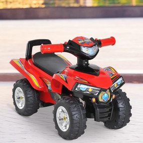 ® Quad para crianças Carro sem pedais para bebê Brinquedo andador com buzinaMúsica Luzes 60x38x42cm