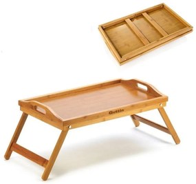 Tabuleiro de Cama Dobrável Quttin Bambu (50 X 30 cm)