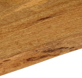 Tampo de mesa c/ borda viva 100x40x2,5 cm mangueira maciça
