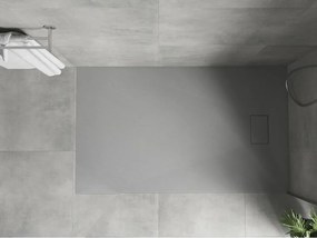 Mexen Hugo base de duche retangular SMC 140 x 80 cm, cinza - 42618014