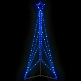 LED Árvore de Natal 483 LEDs Azul 240 cm