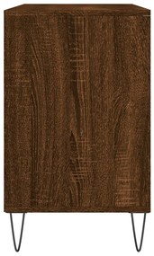 Sapateira 102x36x60 cm derivados de madeira carvalho castanho