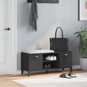Sapateira VIKEN 106x35x45 cm derivados de madeira preto
