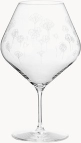 Copos de vinho tinto Flower, conjunto de 2
