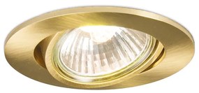 Foco embutido inteligente dourado inclinável Incl. Wifi GU10 - Cisco