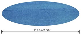 Cobertura de piscina solar Flowclear 356 cm
