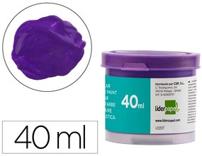Guache Escolar 40 Ml Violeta