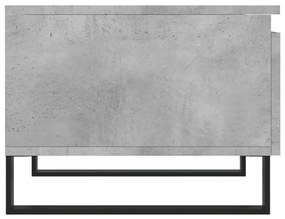Mesas de centro 2 pcs 50x46x35 cm deriv. madeira cinza-cimento