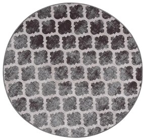 Tapete lavável antiderrapante φ120 cm multicor