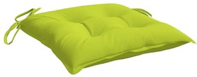 Almofadões móveis de paletes 2pcs tecido oxford verde brilhante