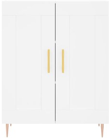 Armário alto 69,5x34x180 cm derivados de madeira branco
