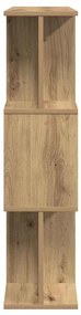 Estante 80x24x96 cm derivados de madeira carvalho artisiano