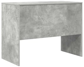 Escrivaninha Cinza-Concreto MDF 100 x 50 x 76 cm Escrivaninha