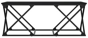 Mesa de centro 100x49x40 cm derivados de madeira preto